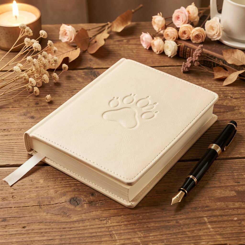 Pet Memory Journal, Keepsake Notebook